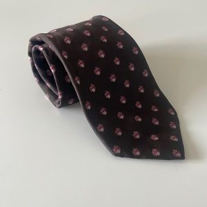 DKNY Heart on Fire Brown Men’s Tie